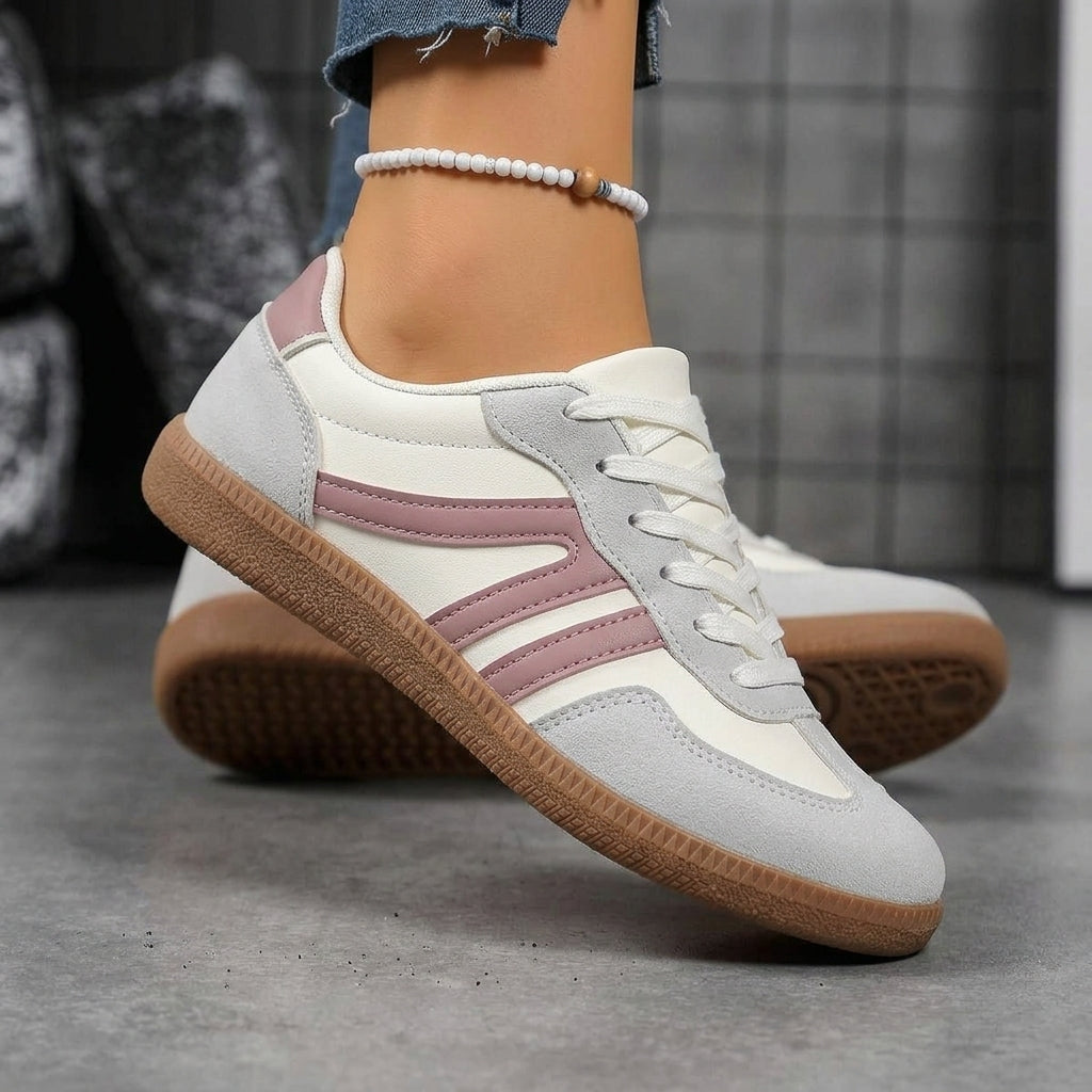 Valencia Orthopedic Stripe Trainers