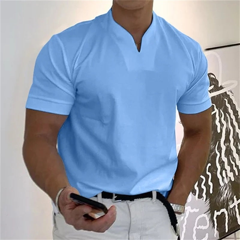 Men's Performance V-Neck T-Shirt - view 6 | Ashmere