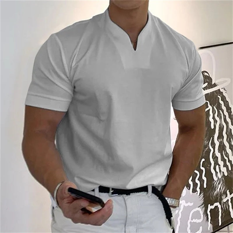 Men's Performance V-Neck T-Shirt - view 5 | Ashmere
