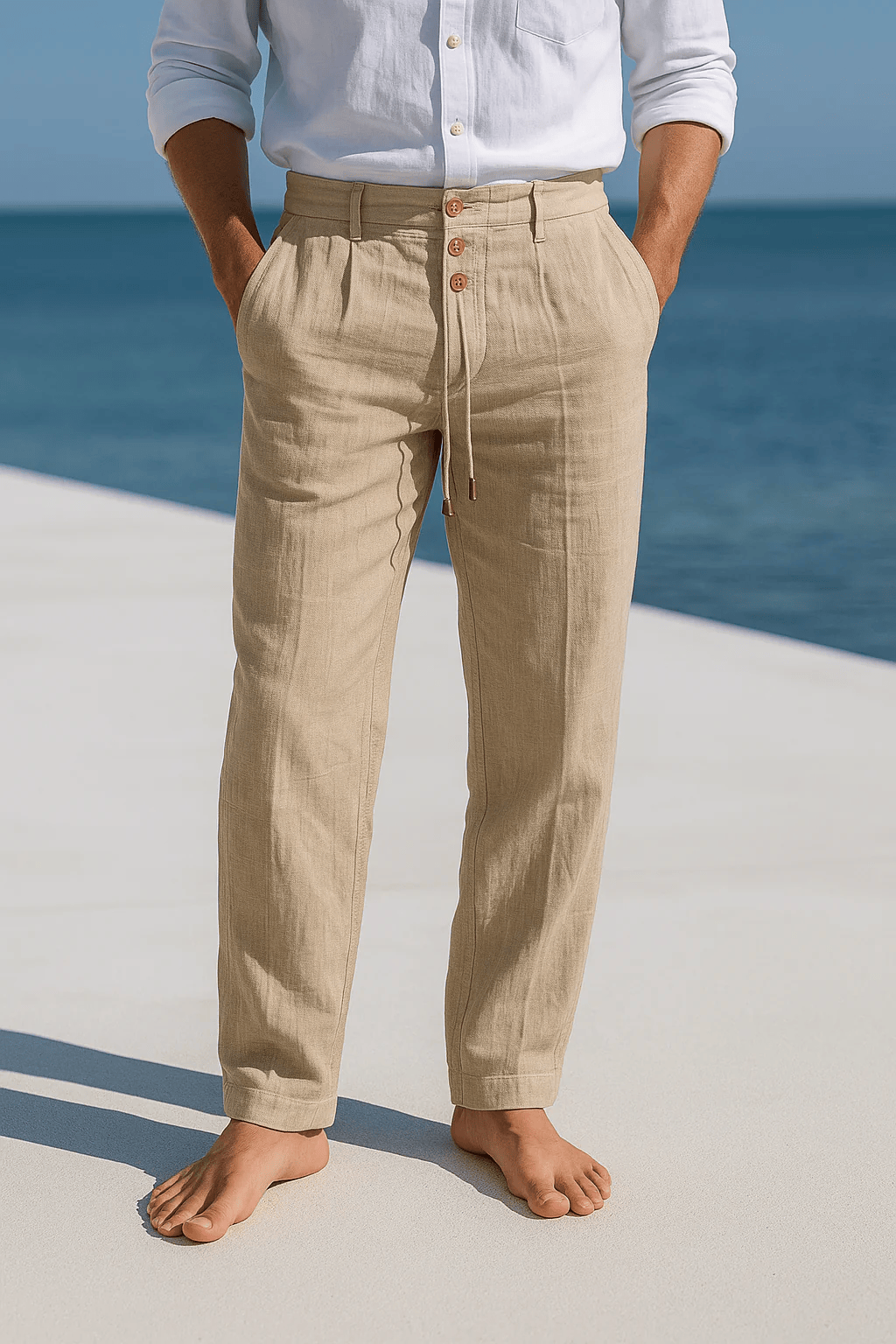 Ashmere Porto Linen Trousers