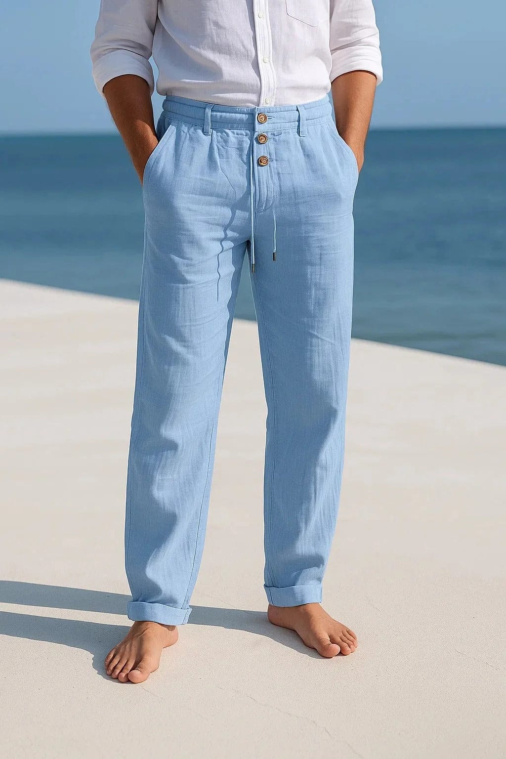 Ashmere Porto Linen Trousers