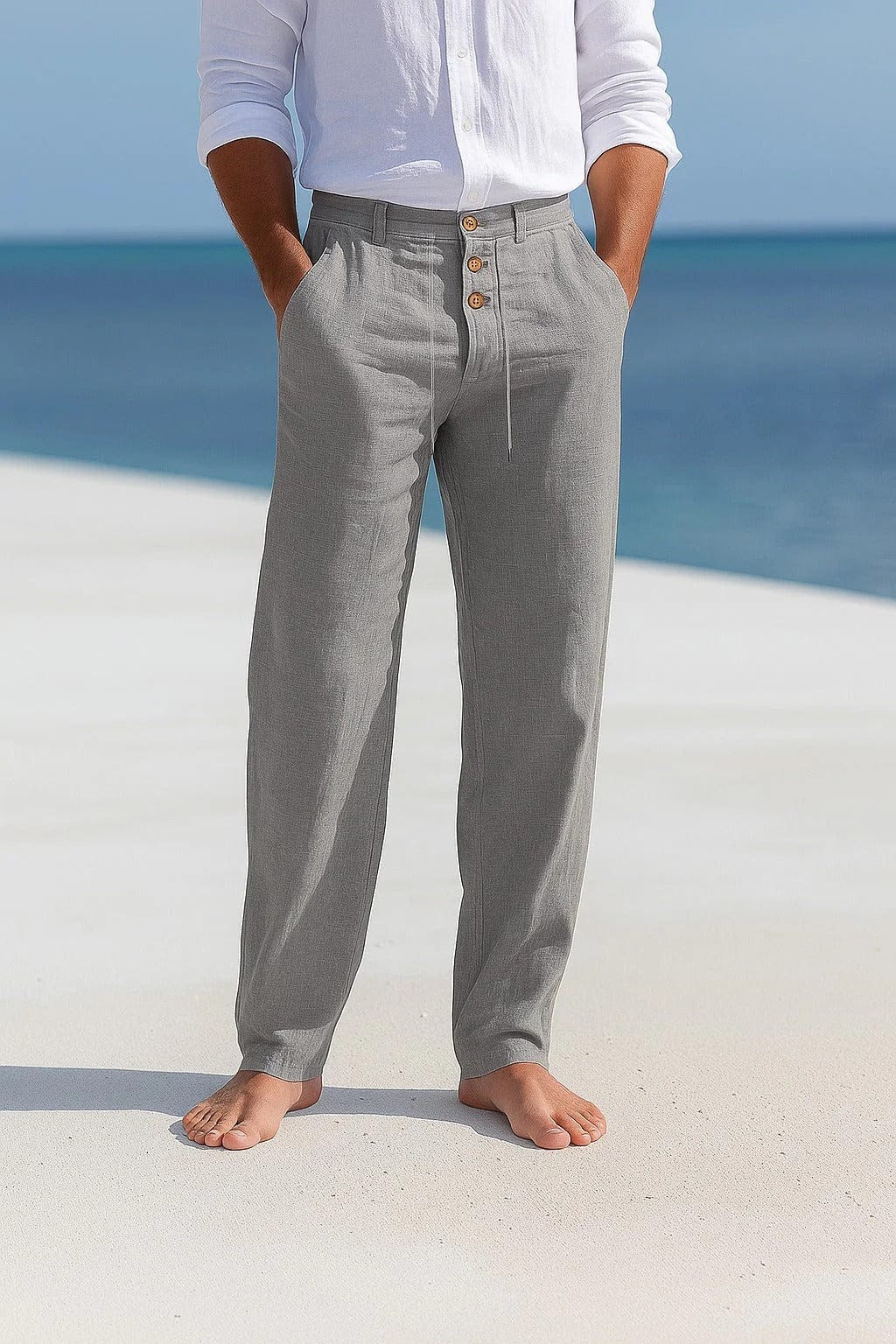 Ashmere Porto Linen Trousers