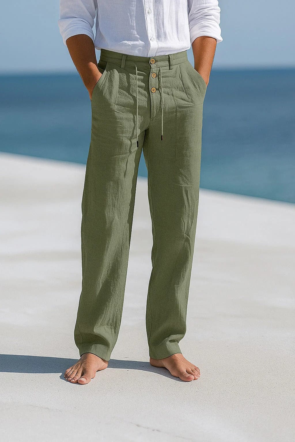 Ashmere Porto Linen Trousers