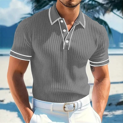 Ashmere Hénry Polo Shirt - side view | Ashmere