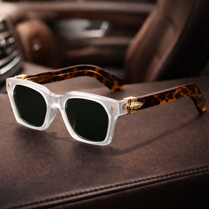 Premium Square Sunglasses - side view | Ashmere